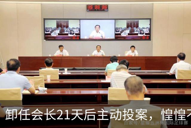 卸任会长21天后主动投案，惶惶不可终日背后藏着什么？