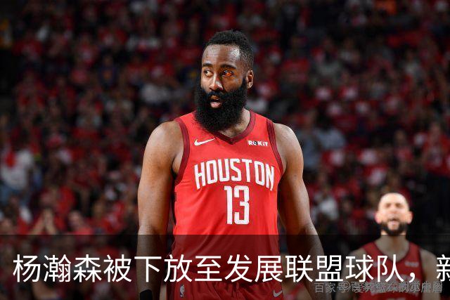 杨瀚森被下放至发展联盟球队，新赛季至今仅登场一次，打满末节12分钟得到5分3篮板